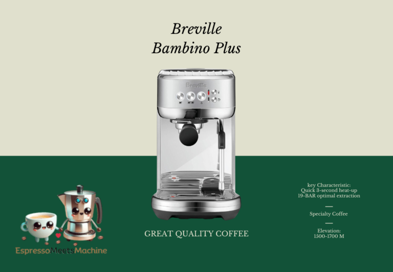 Breville Bambino Plus: Efficient Machine for Every Coffee Enthusiast